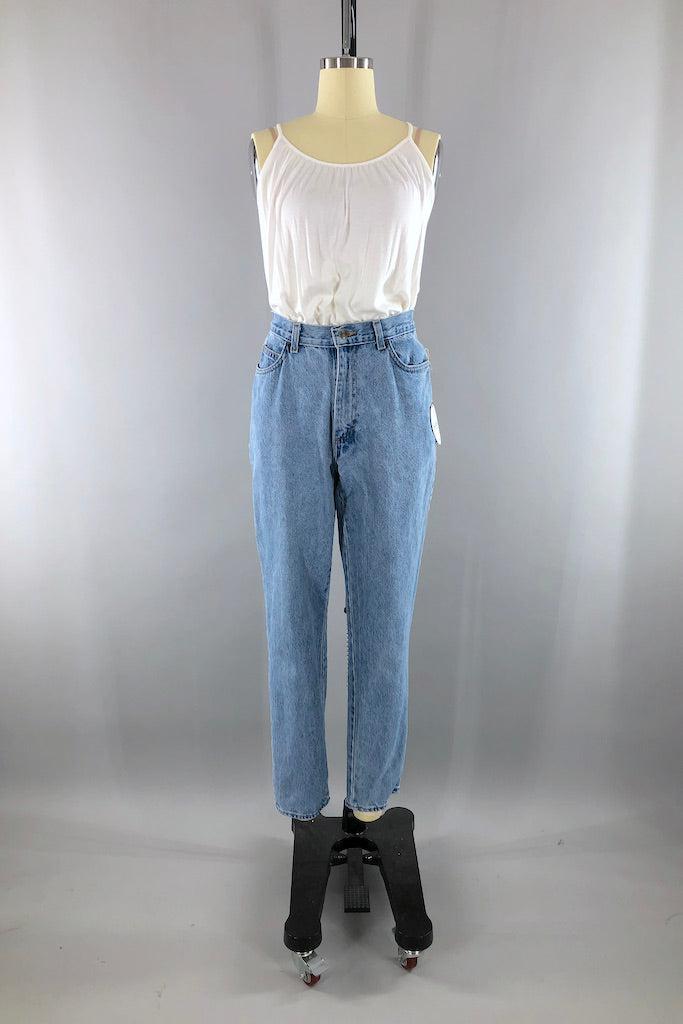Vintage 80s High Waist Jeans-ThisBlueBird