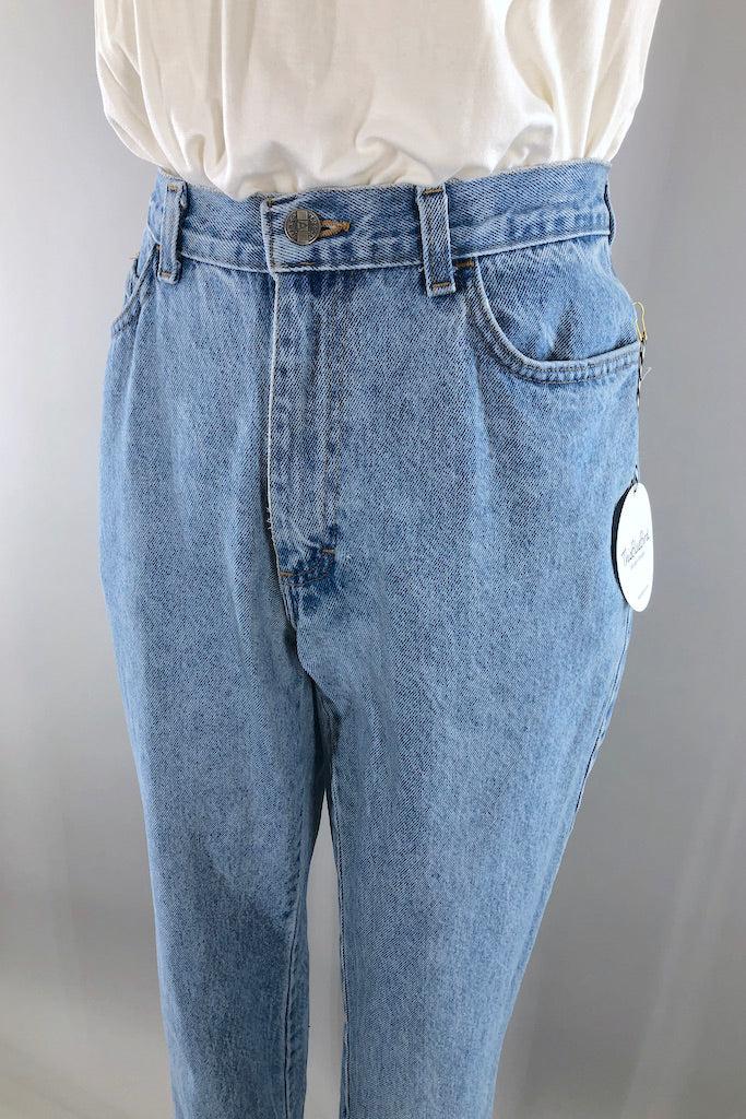 Vintage 80s High Waist Jeans-ThisBlueBird