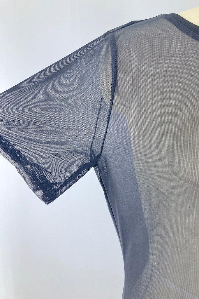Vintage 90s Sheer Maxi Dress-ThisBlueBird