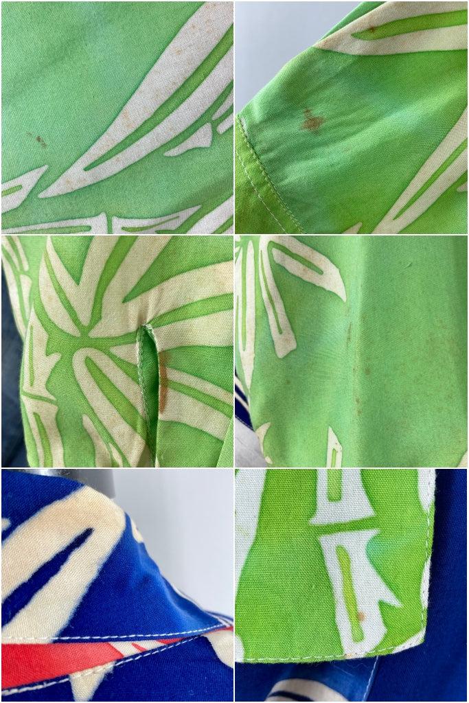 Vintage Beaded Batik Floral Jacket-ThisBlueBird