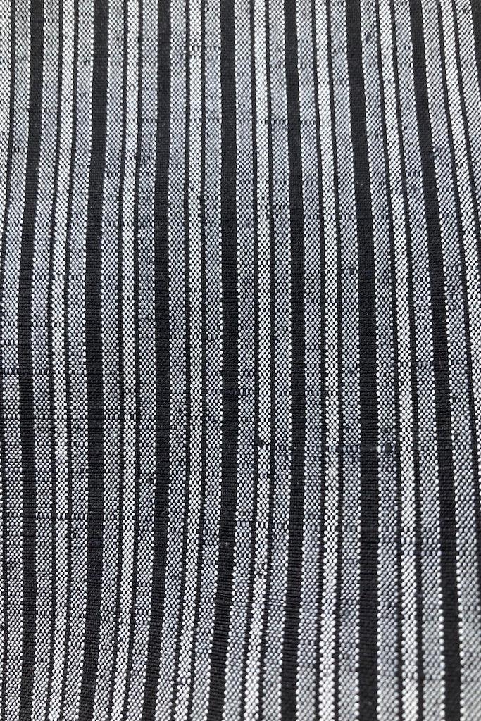 Vintage Black & Grey Pinstripe Kimono-ThisBlueBird