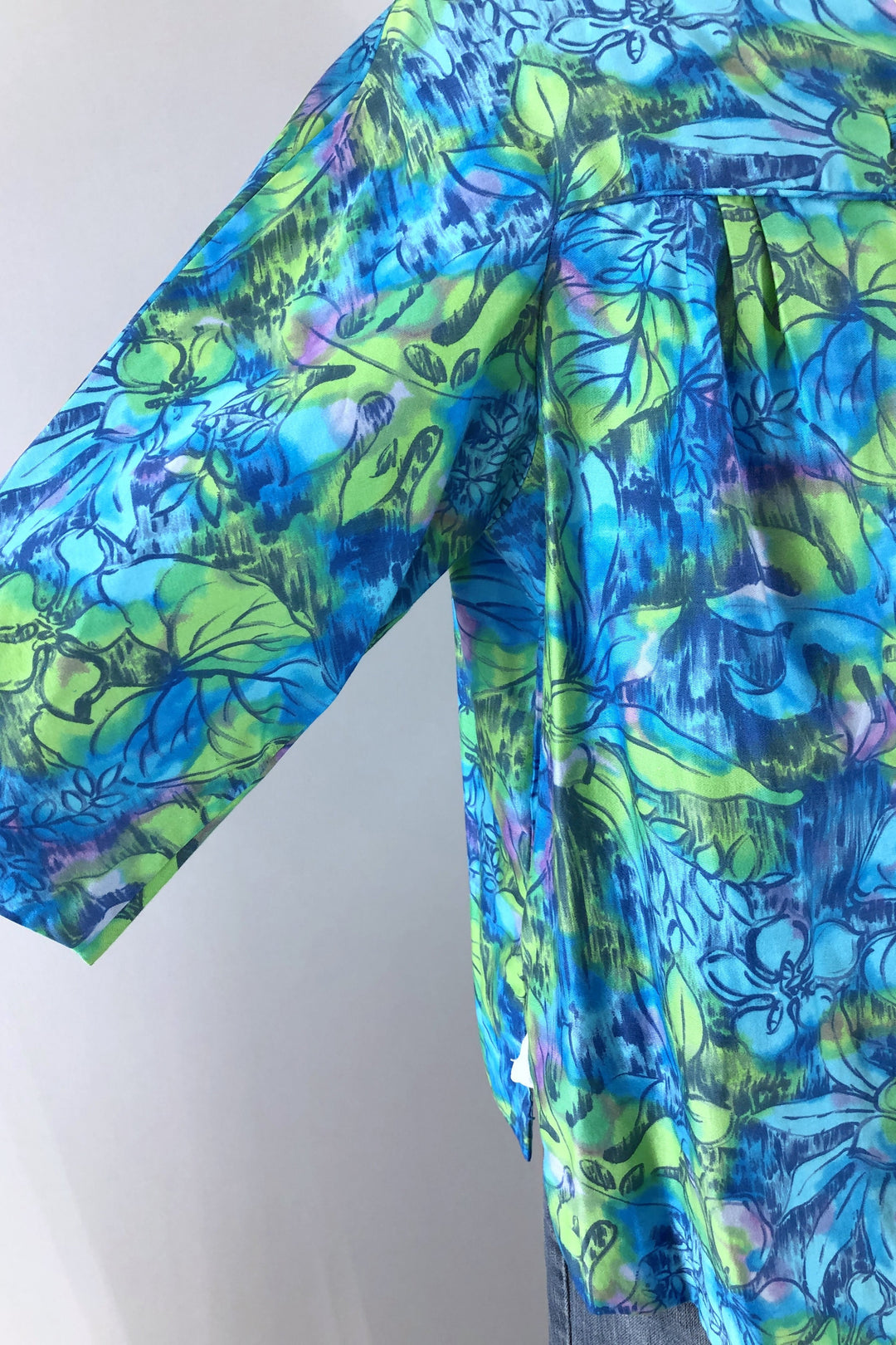 Vintage Cathay Hawaiian Tunic-ThisBlueBird - Modern Vintage