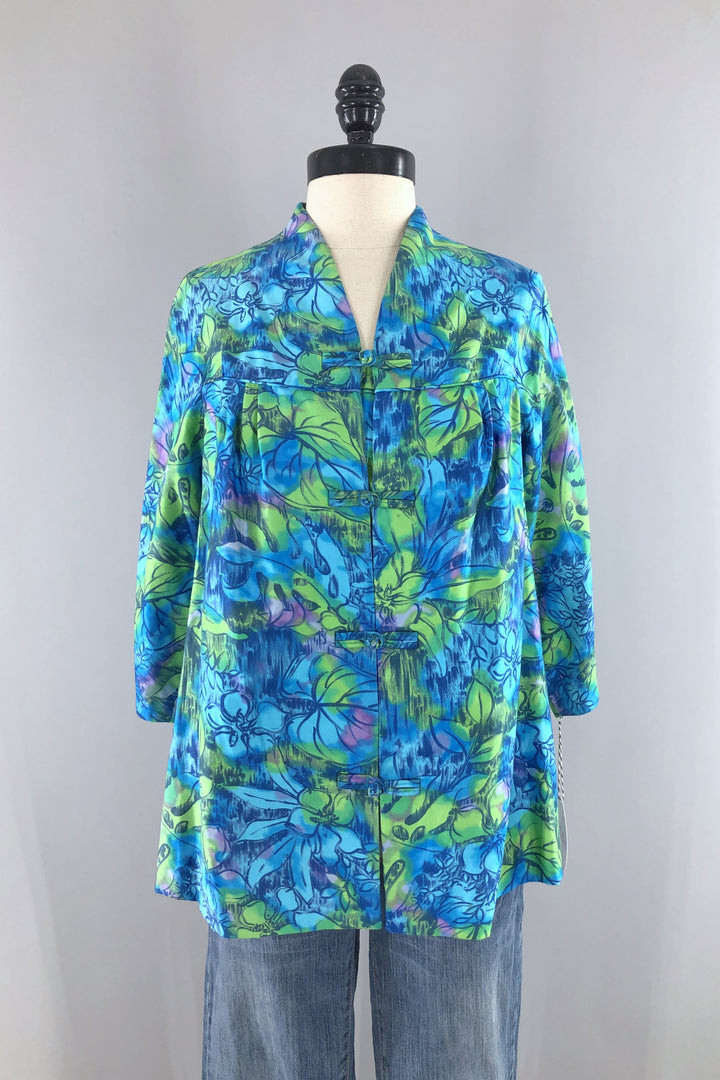 Vintage Cathay Hawaiian Tunic-ThisBlueBird - Modern Vintage