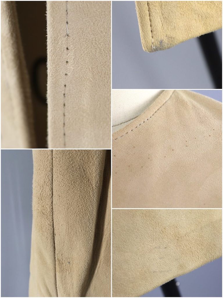 Vintage 1960s Suede Car Coat / Butter Chamois - ThisBlueBird