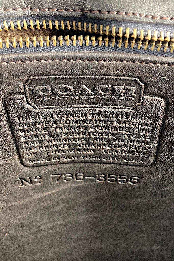 Vintage Coach Portfolio Clutch Bag-ThisBlueBird