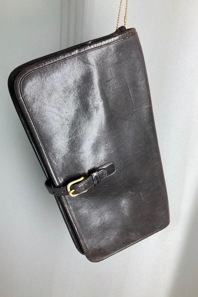 Vintage Coach Portfolio Clutch Bag-ThisBlueBird