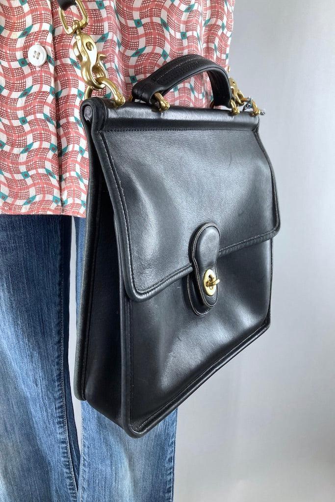 Vintage Coach Willis Messenger Bag-ThisBlueBird
