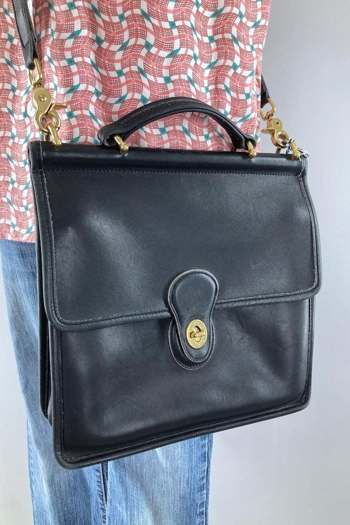 Vintage Coach Willis Messenger Bag-ThisBlueBird