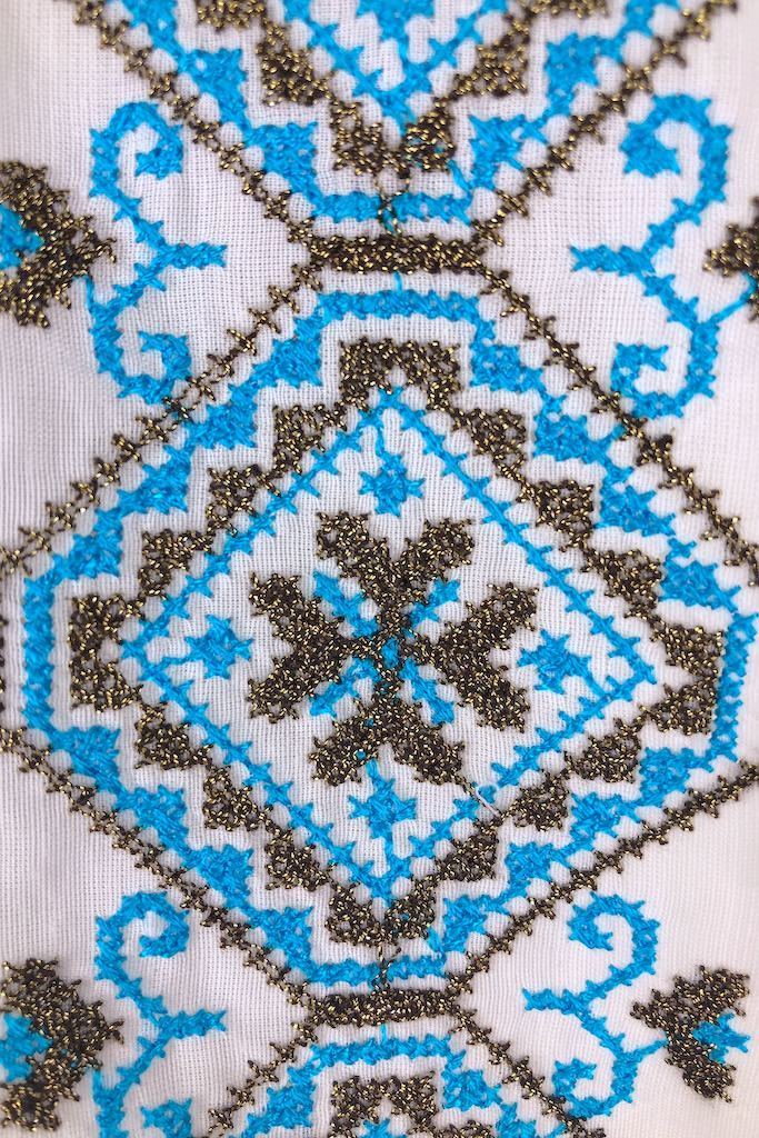 Vintage Embroidered Tunic Shirt-ThisBlueBird - Modern Vintage