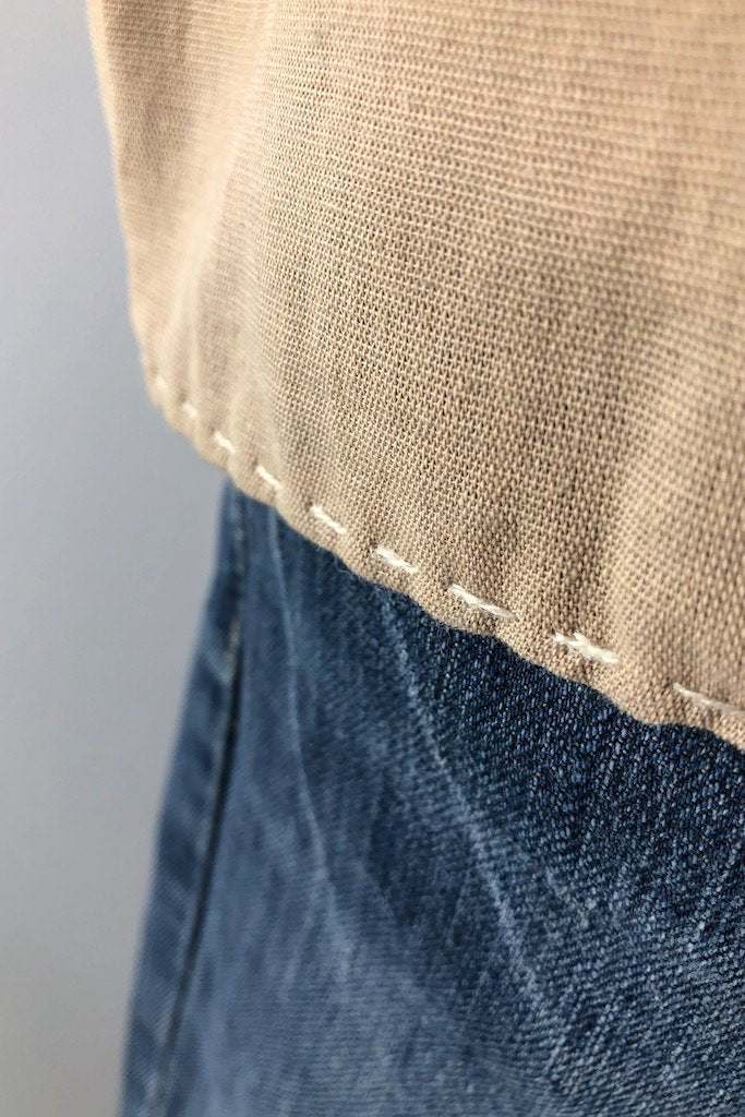 Vintage Embroidered Cotton Tunic-ThisBlueBird - Modern Vintage