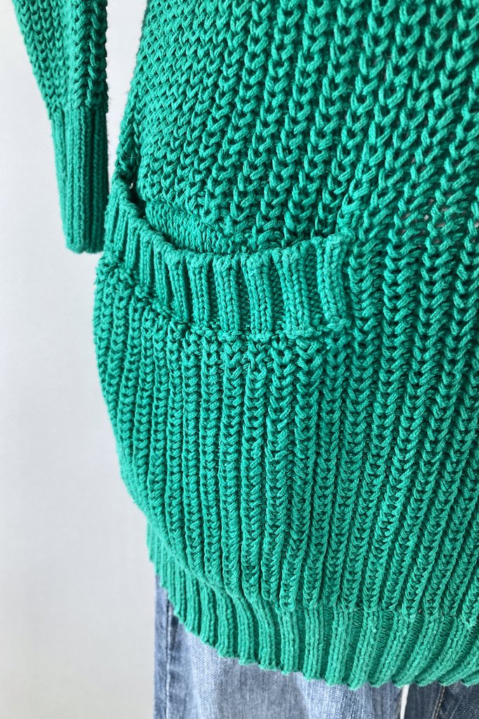 Vintage Emerald Green Sweater-ThisBlueBird - Modern Vintage