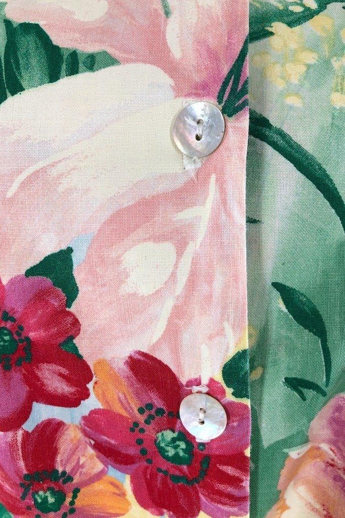Vintage Floral Garden Party Dress-ThisBlueBird - Modern Vintage