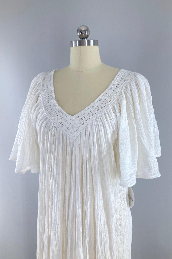 Vintage Grecian Goddess Kaftan Dress-ThisBlueBird