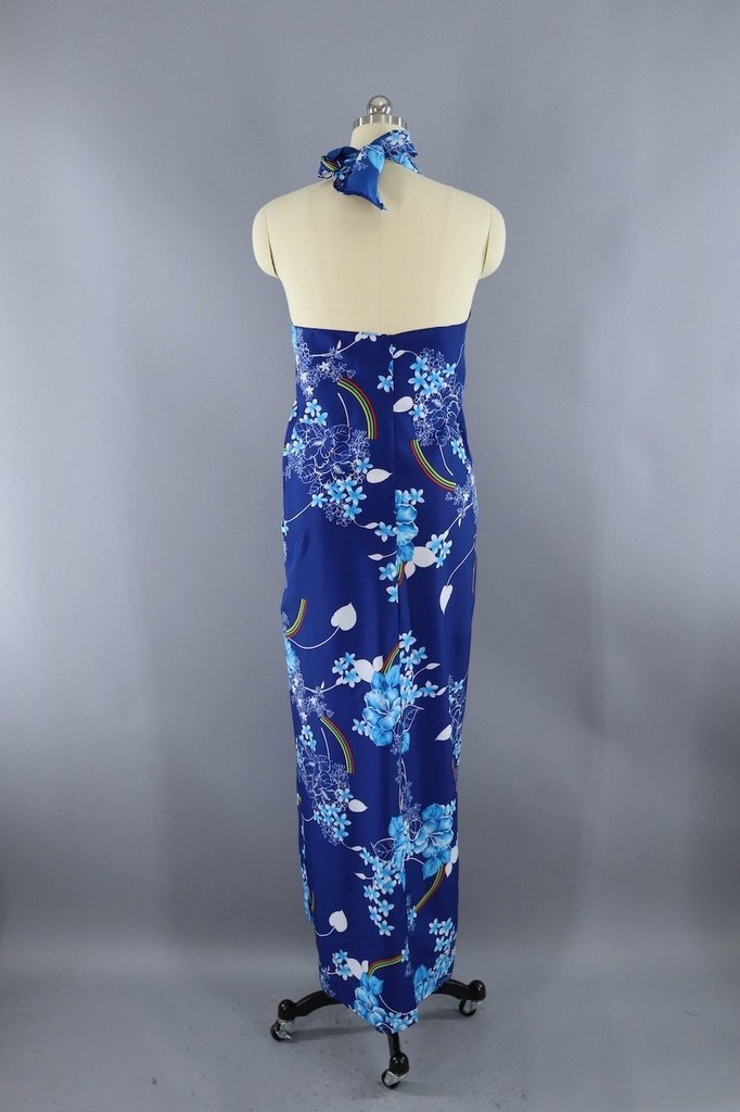 Vintage Hukilau Sarong Dress-ThisBlueBird - Modern Vintage
