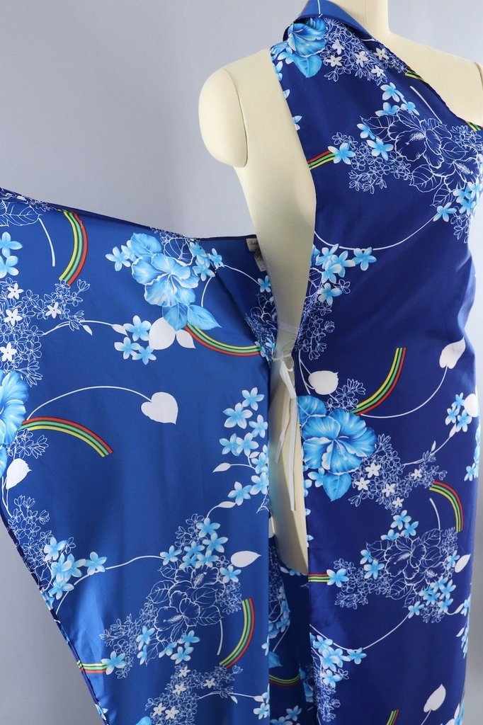 Vintage Hukilau Sarong Dress-ThisBlueBird - Modern Vintage