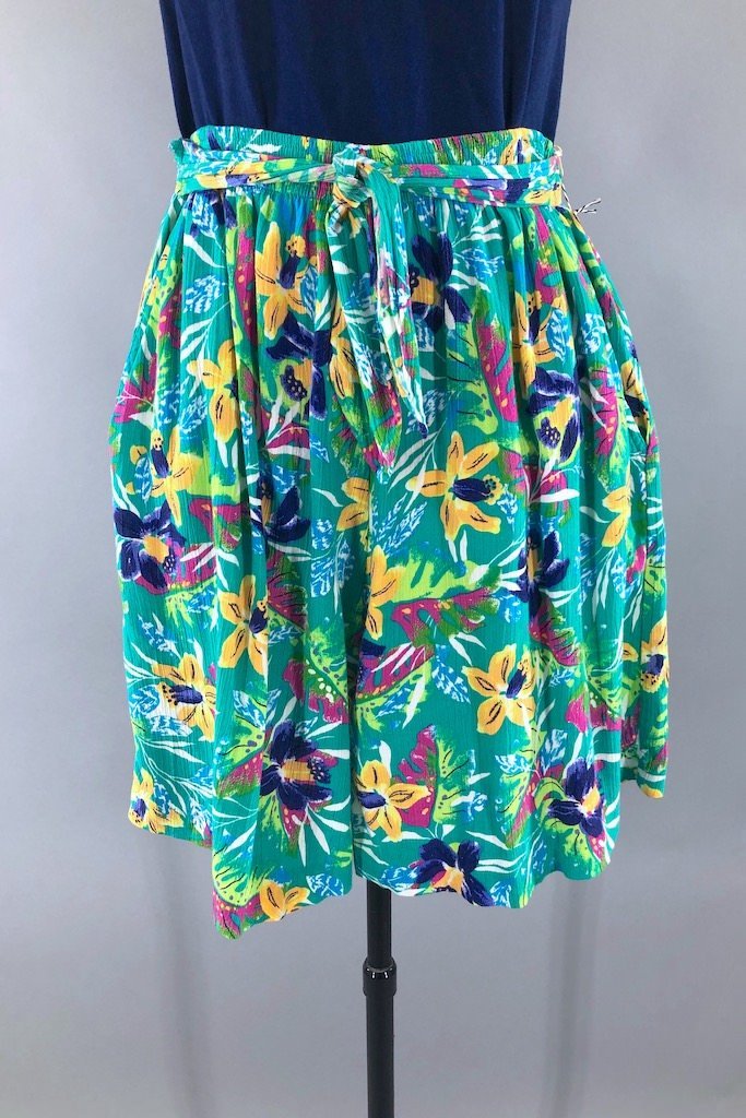 Vintage Jantzen Hawaiian Print Shorts-ThisBlueBird - Modern Vintage