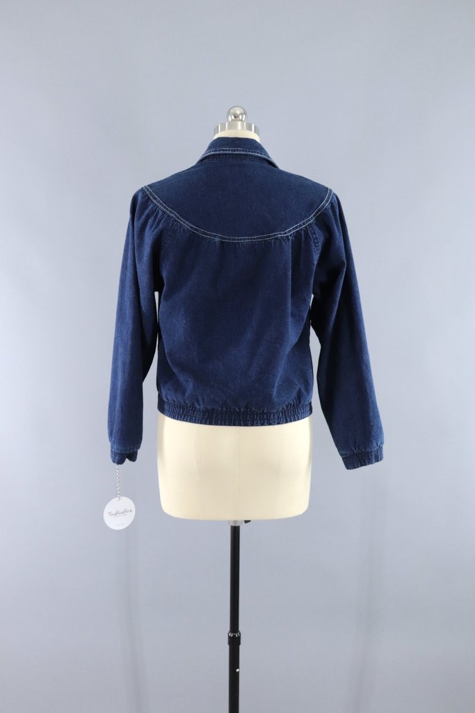 Vintage 1980s Jean Jacket - ThisBlueBird