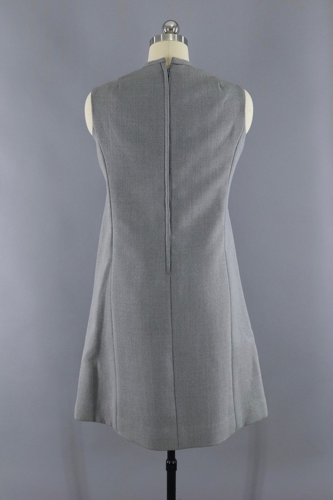 Vintage Kaye Turoff Grey Dress and Jacket Set – ThisBlueBird