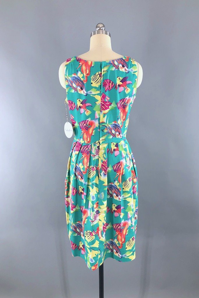 Vintage Lanz Tropical Fish Dress – ThisBlueBird