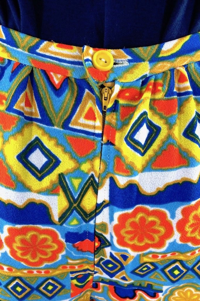 Vintage 60s Bell Bottom Capri Pants-ThisBlueBird