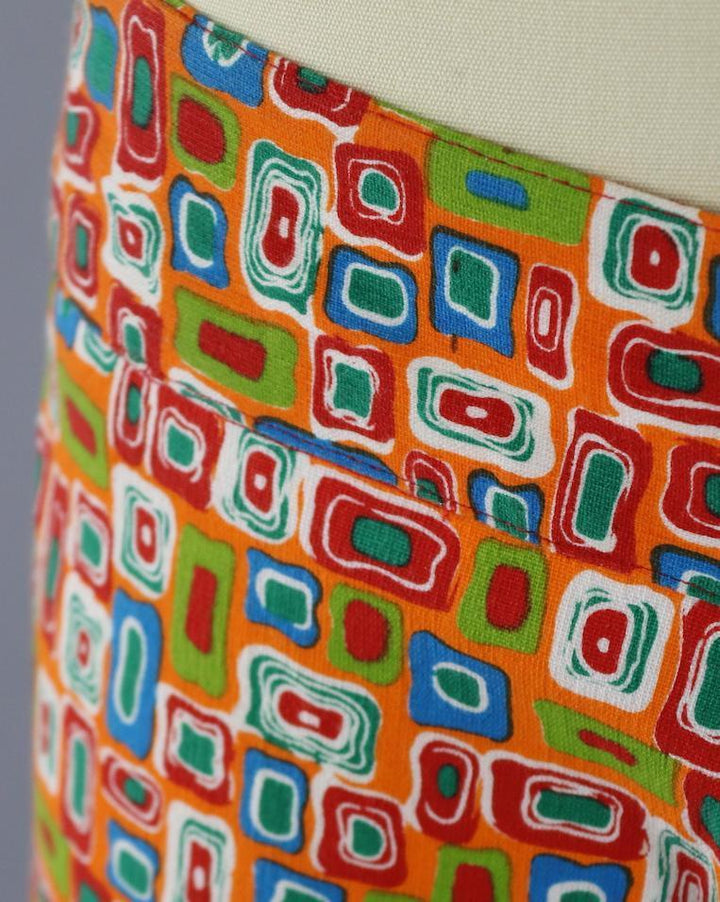 Vintage 1960s Orange Mod Flared Pants - ThisBlueBird