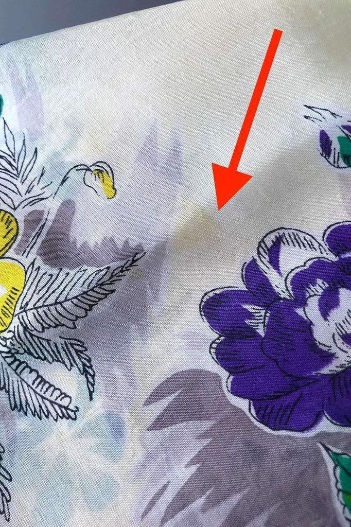 Vintage Silk Scarf / Orchid Pink Floral-ThisBlueBird - Modern Vintage