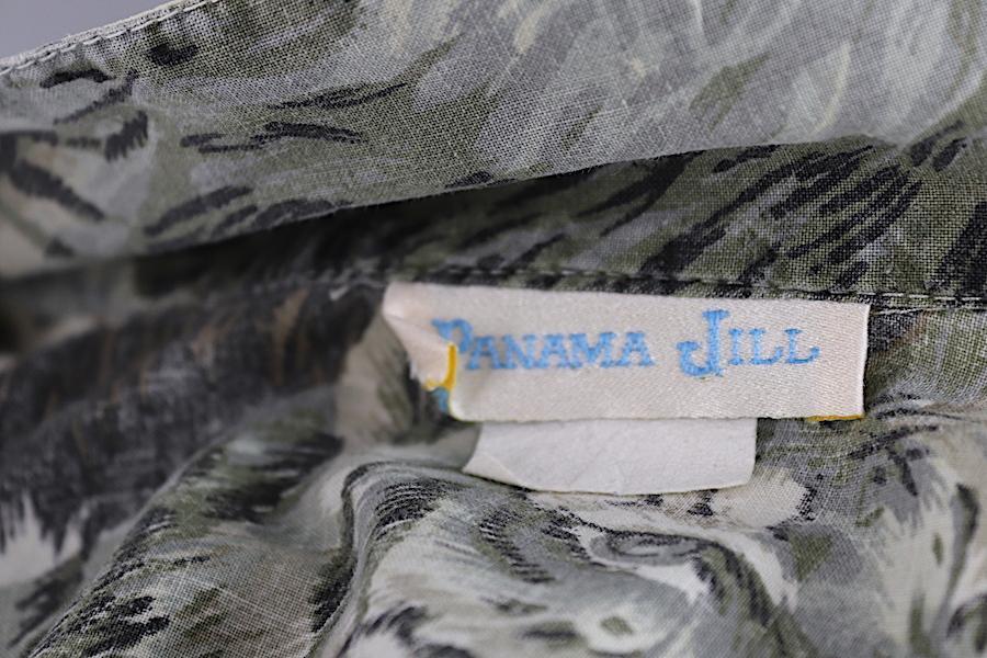 Vintage 1980s Panama Jill Jungle Safari Print Shirt - ThisBlueBird