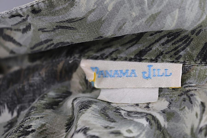 Vintage 1980s Panama Jill Jungle Safari Print Shirt - ThisBlueBird