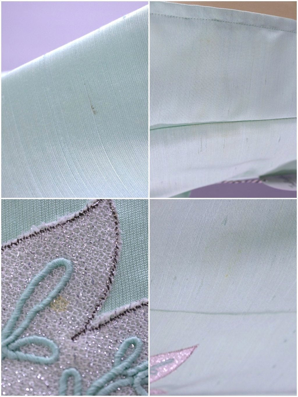 Vintage 1960s Day Dress / Pastel Mint Green-ThisBlueBird