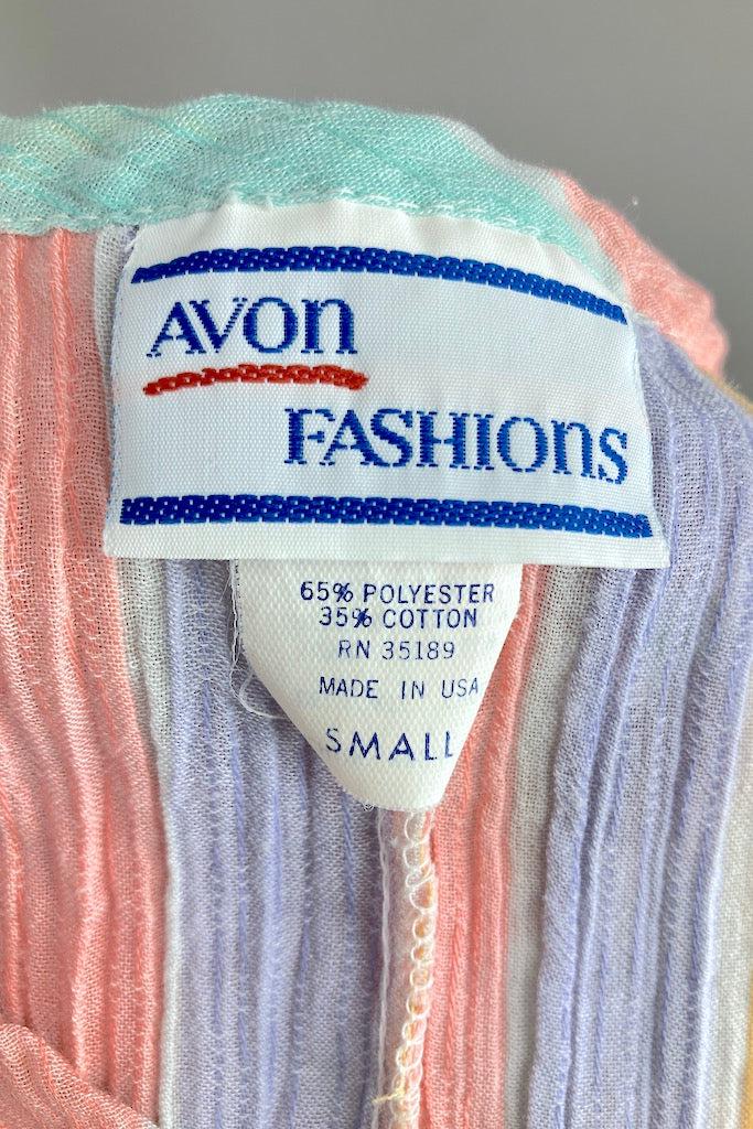 Vintage Pastel Striped Tunic-ThisBlueBird