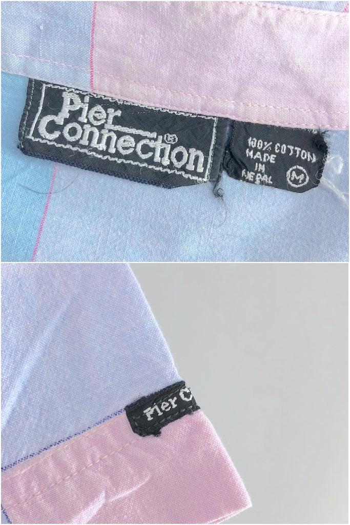 Vintage Pier Connection Plaid Summer Shirt-ThisBlueBird