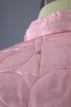 Vintage Pink Asian Pajamas Set / Jacket and Pants Set - ThisBlueBird