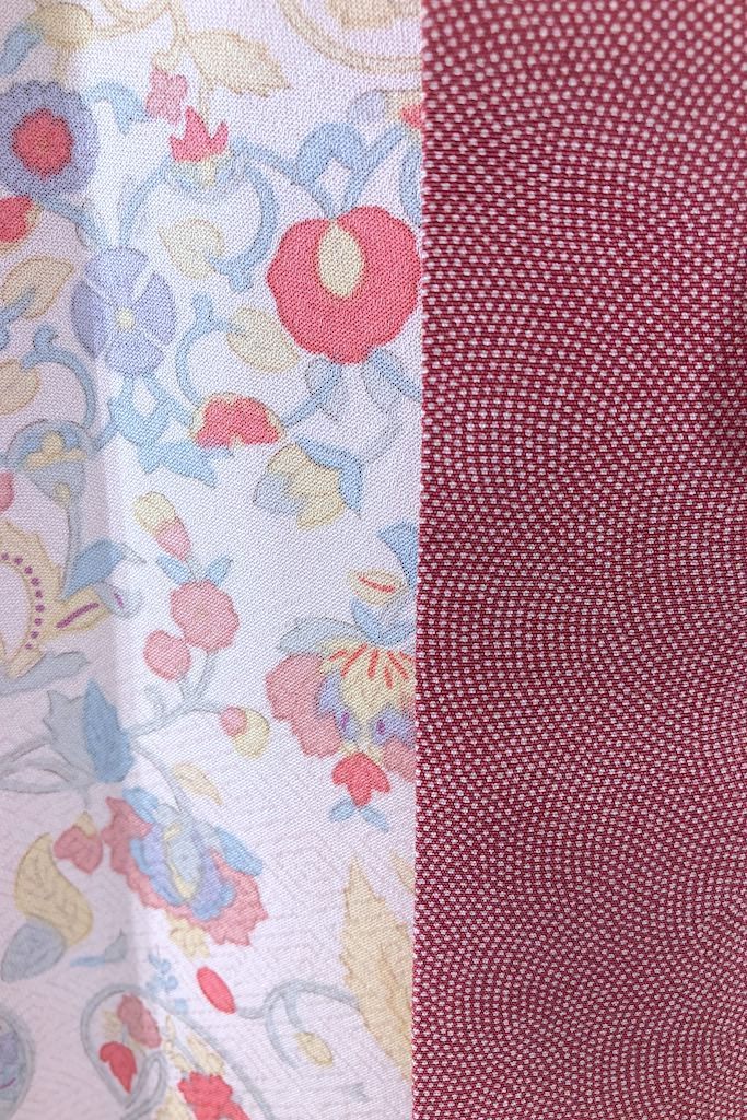 Vintage Pink Paisley Silk Kimono Robe-ThisBlueBird - Modern Vintage