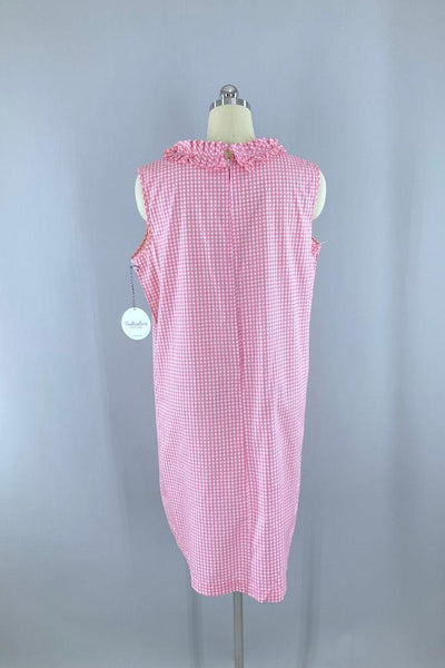 Vintage Pink Gingham Sundress-ThisBlueBird
