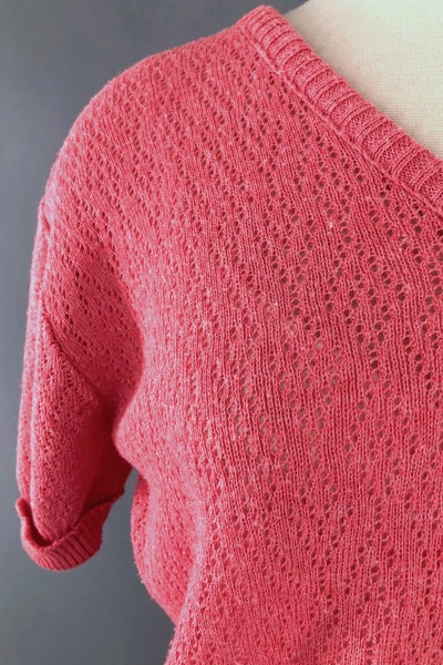 Vintage Pink Knit Top-ThisBlueBird - Modern Vintage