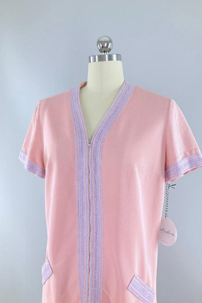 Vintage Pink Sacony Scooter Dress-ThisBlueBird