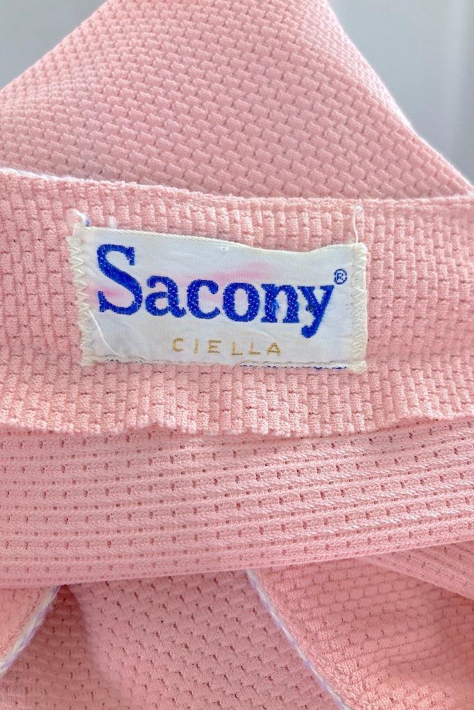 Vintage Pink Sacony Scooter Dress-ThisBlueBird