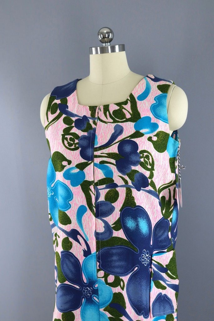 Vintage 1960s Aloha Sundress-ThisBlueBird - Modern Vintage