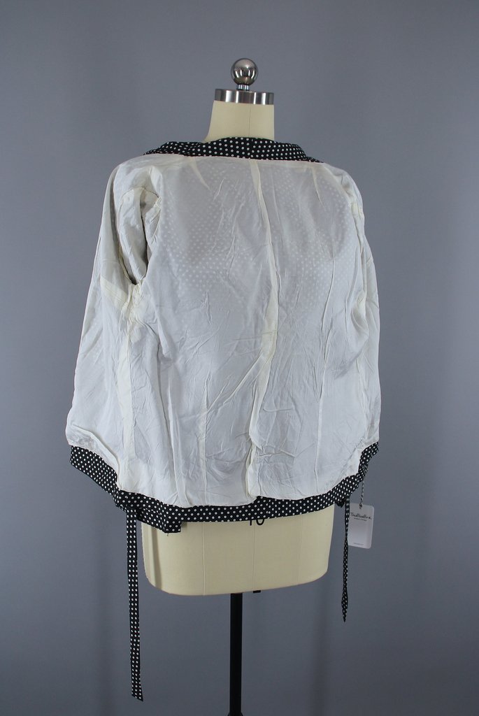 Vintage 1960s - 1970s Polka Dot Jacket - ThisBlueBird