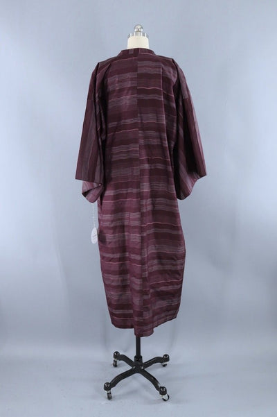 Vintage Purple Kimono Coat-ThisBlueBird - Modern Vintage
