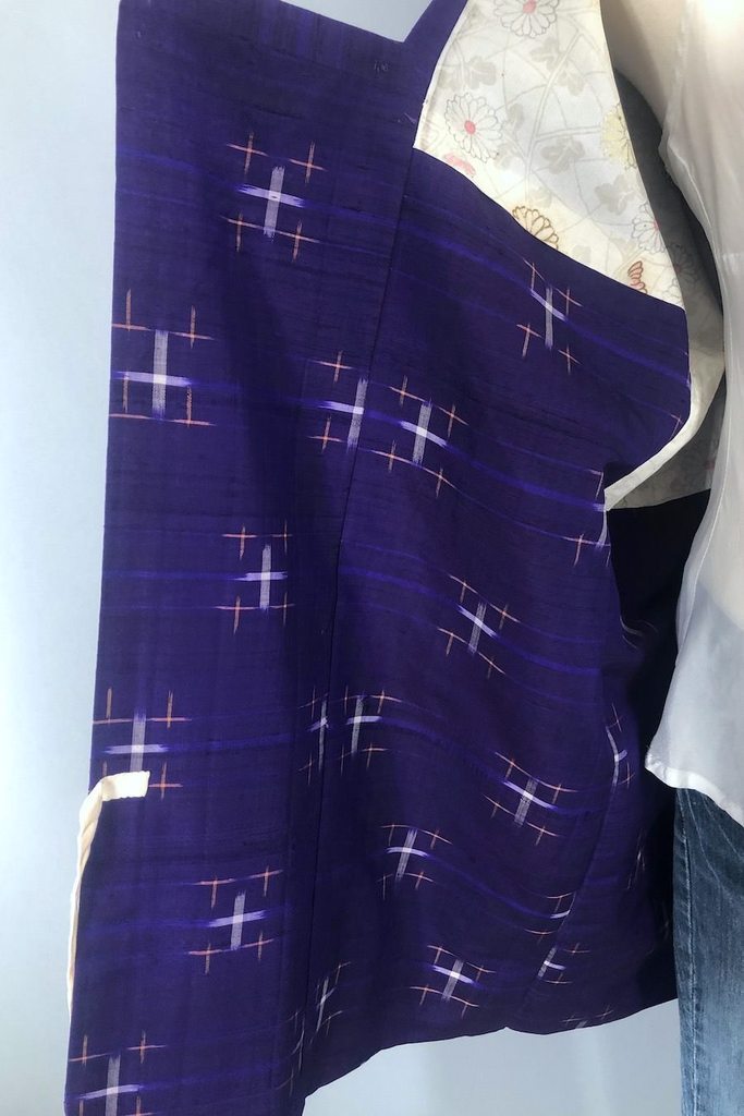 Vintage Purple Silk Kimono Jacket – ThisBlueBird