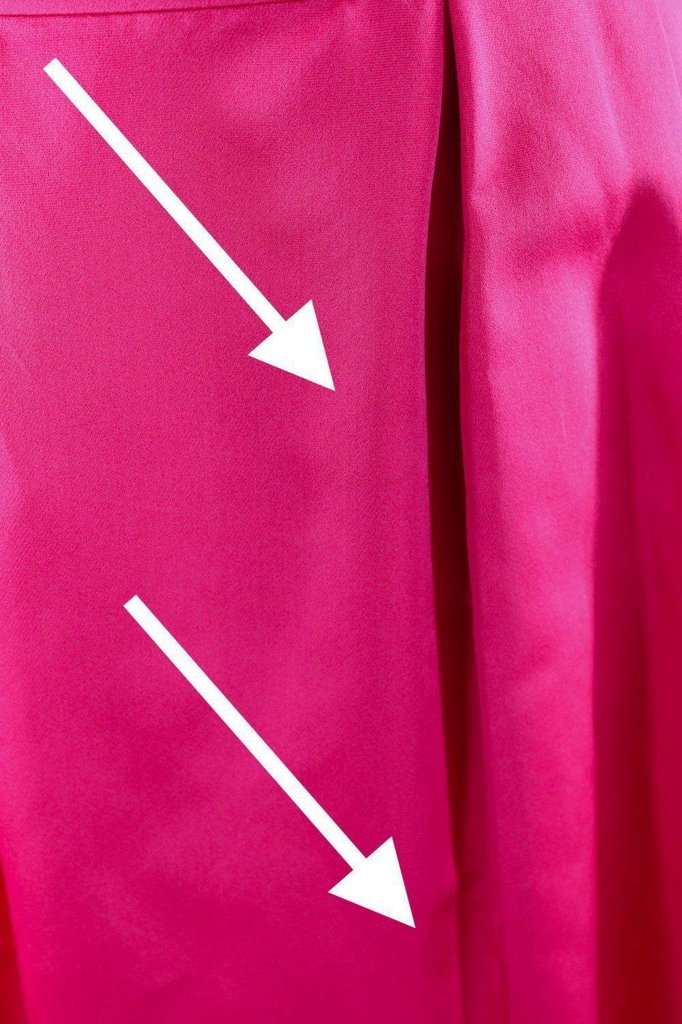 Vintage Red Satin Party Dress / The California Room - ThisBlueBird
