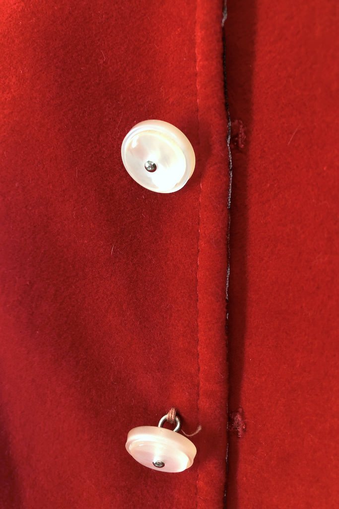 Vintage Reversible Velvet Vest-ThisBlueBird - Modern Vintage