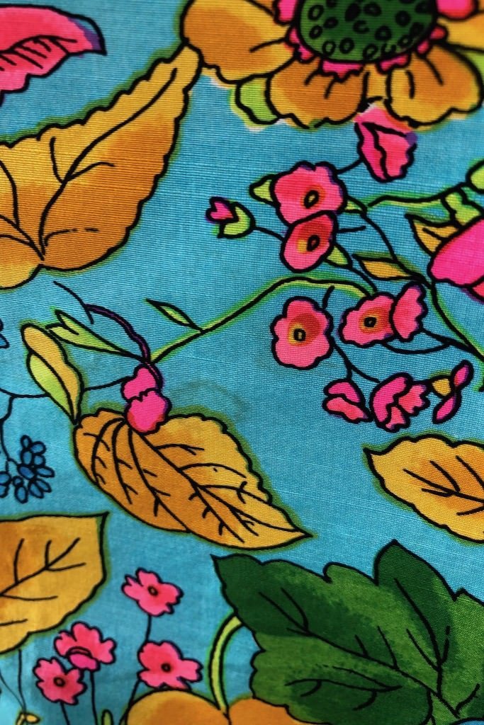 Vintage Saks Floral Print Dress-ThisBlueBird - Modern Vintage