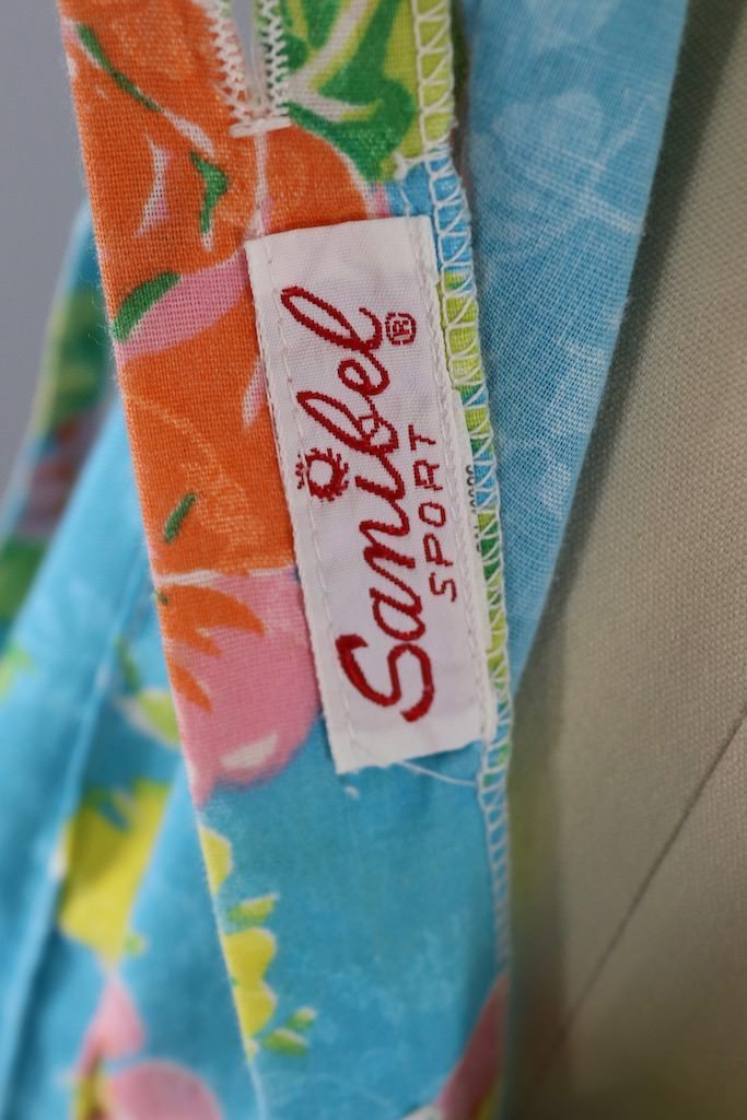 Vintage Sanibel Sport Floral Print Skirt-ThisBlueBird - Modern Vintage