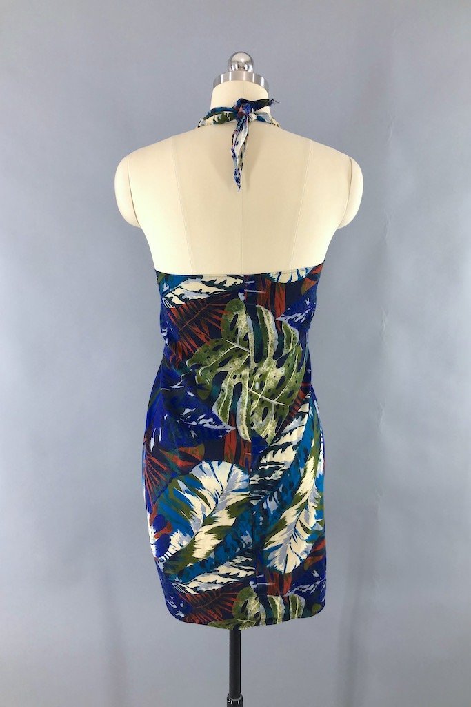 Vintage Sarong Wrap Mini Dress – ThisBlueBird