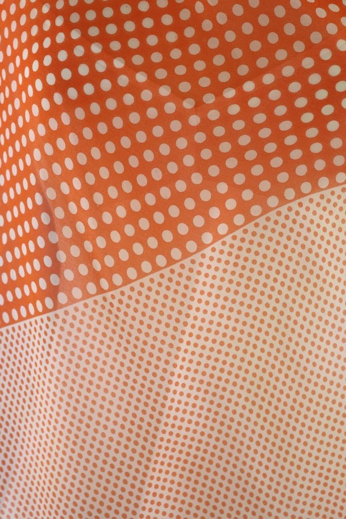 Vintage Silk Chiffon Scarf-ThisBlueBird - Modern Vintage