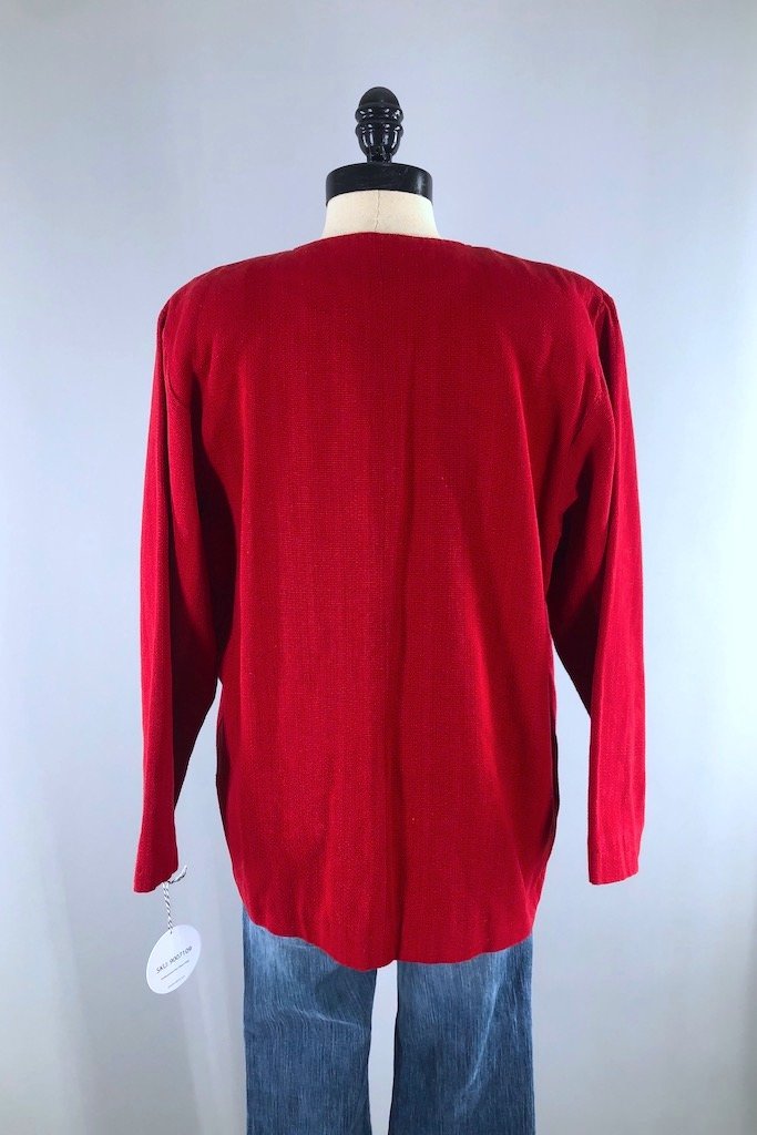 Vintage Southwest Embroidered Jacket-ThisBlueBird - Modern Vintage