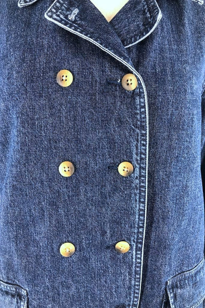 Vintage Spring Denim Jacket-ThisBlueBird - Modern Vintage