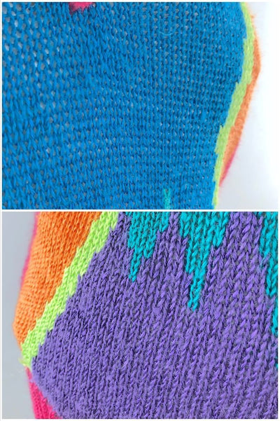 Vintage Summer Rainbow Knit Top-ThisBlueBird - Modern Vintage